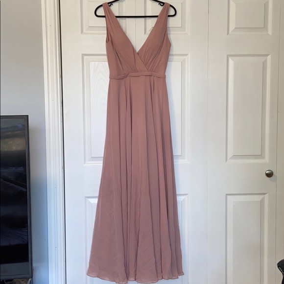 JJ’s house blush pink dress. Size small - Picture 1 of 2